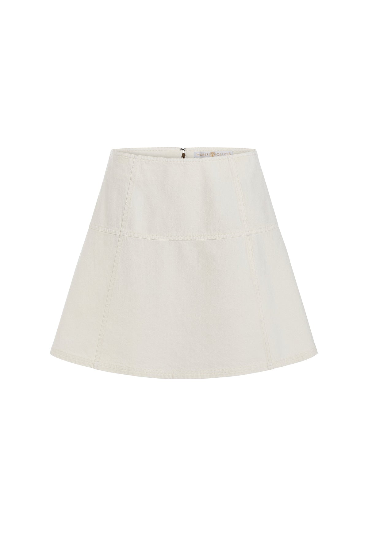 Crawford Skirt in Whitwash