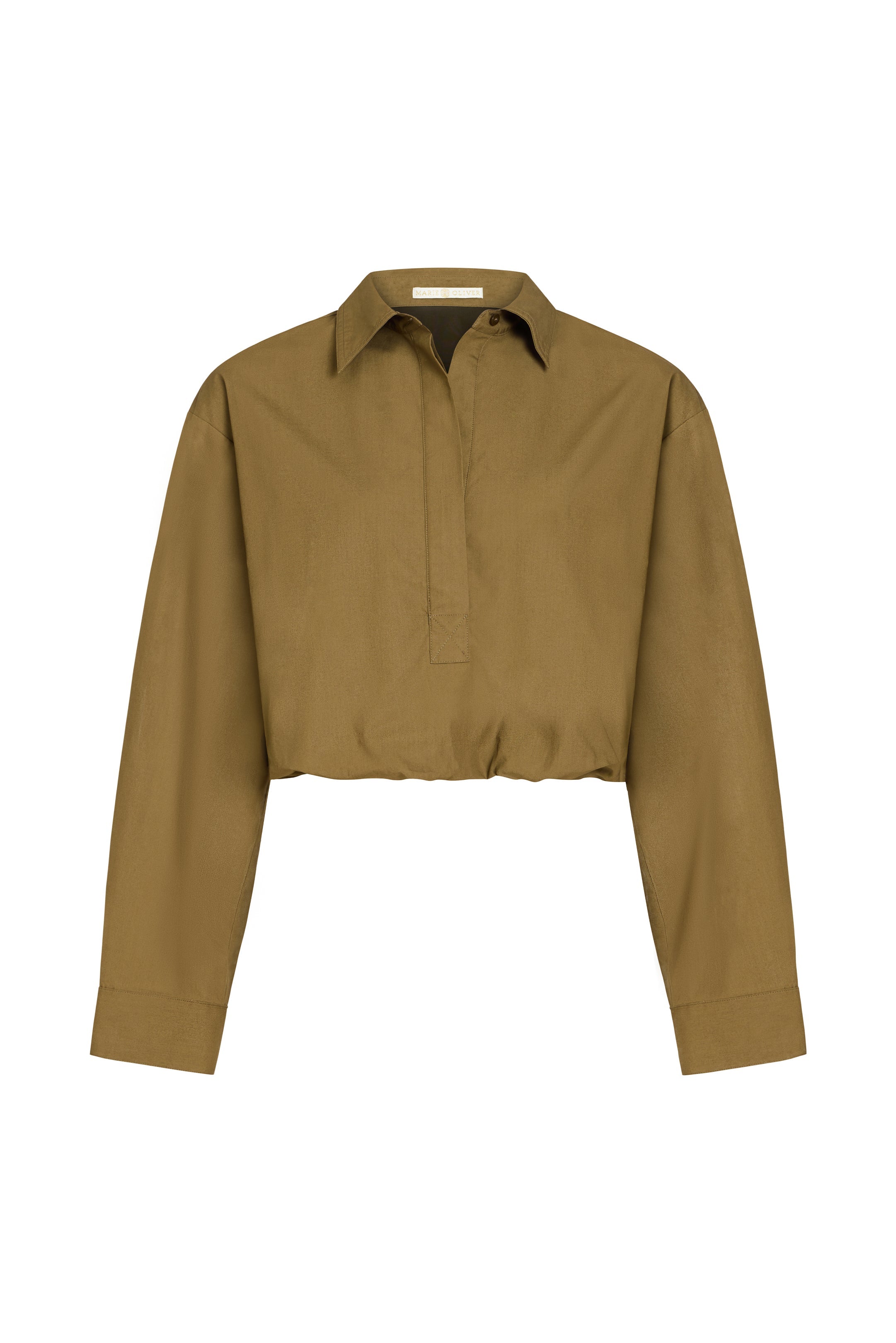 Dallas Top in Juniper Green