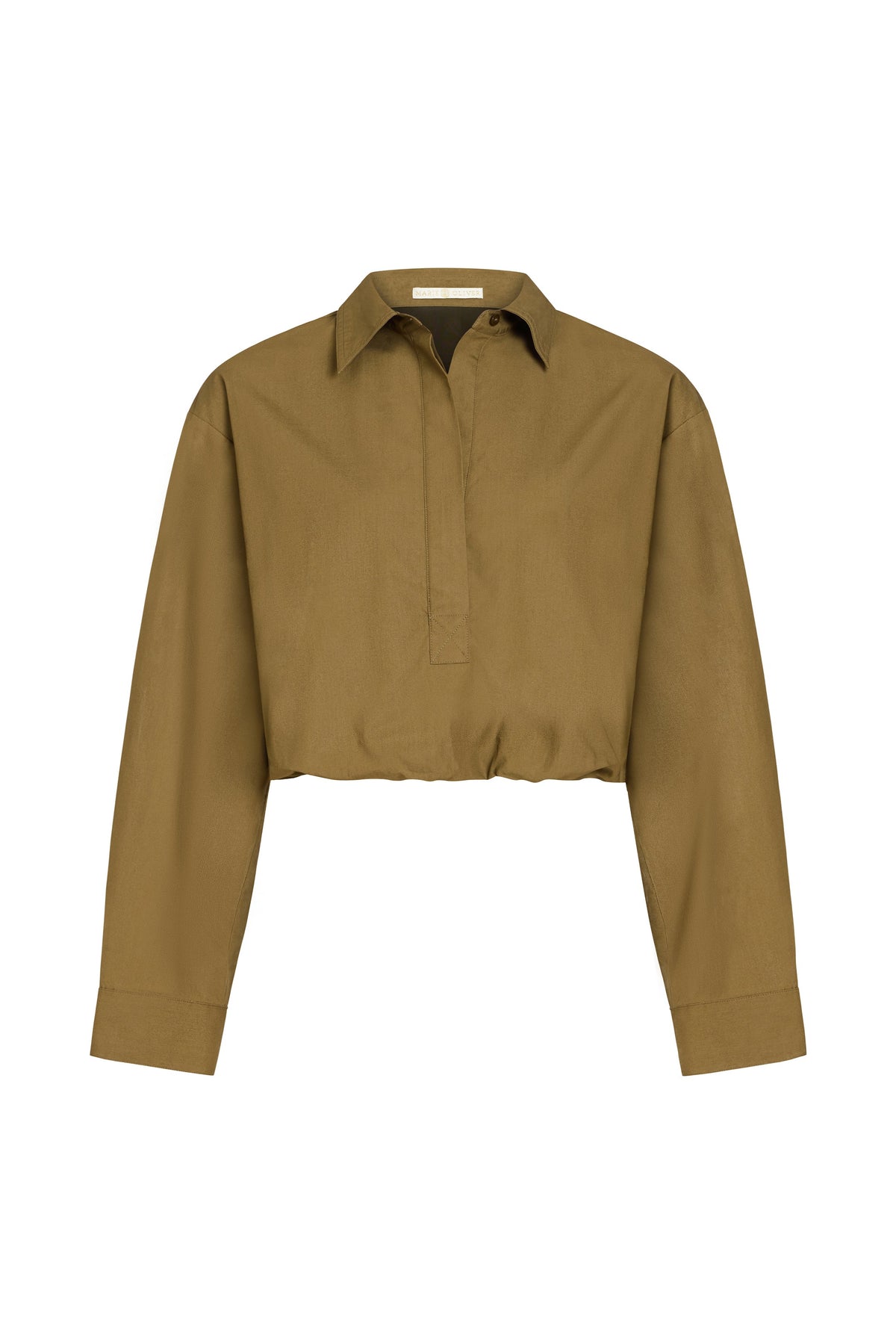 Dallas Top in Juniper Green