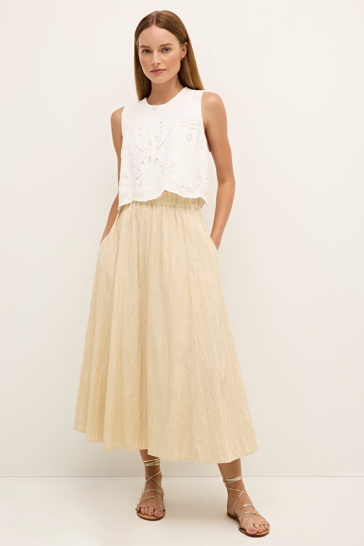 Davis Top in Oyster