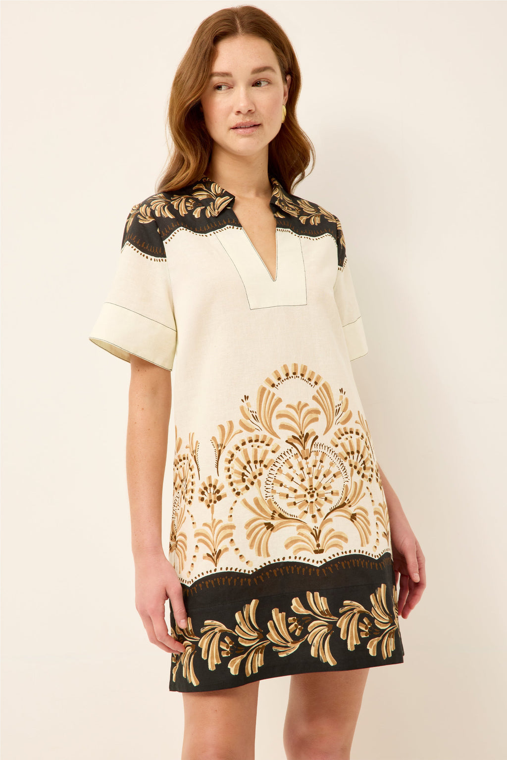 Dede Dress in Fleuron
