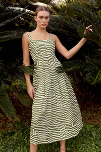 Dixon Dress in Brolly