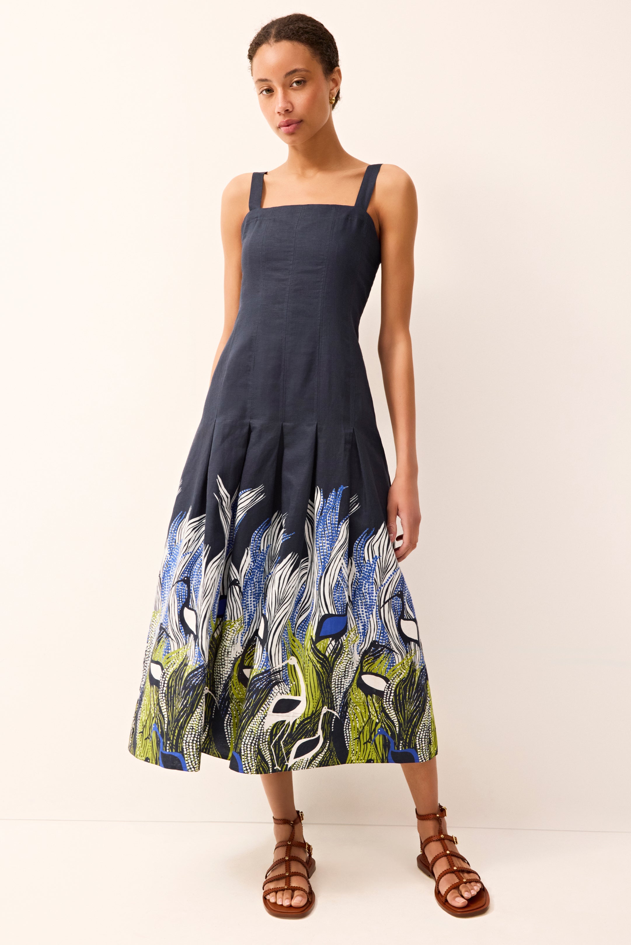 Dixon Dress in Heron