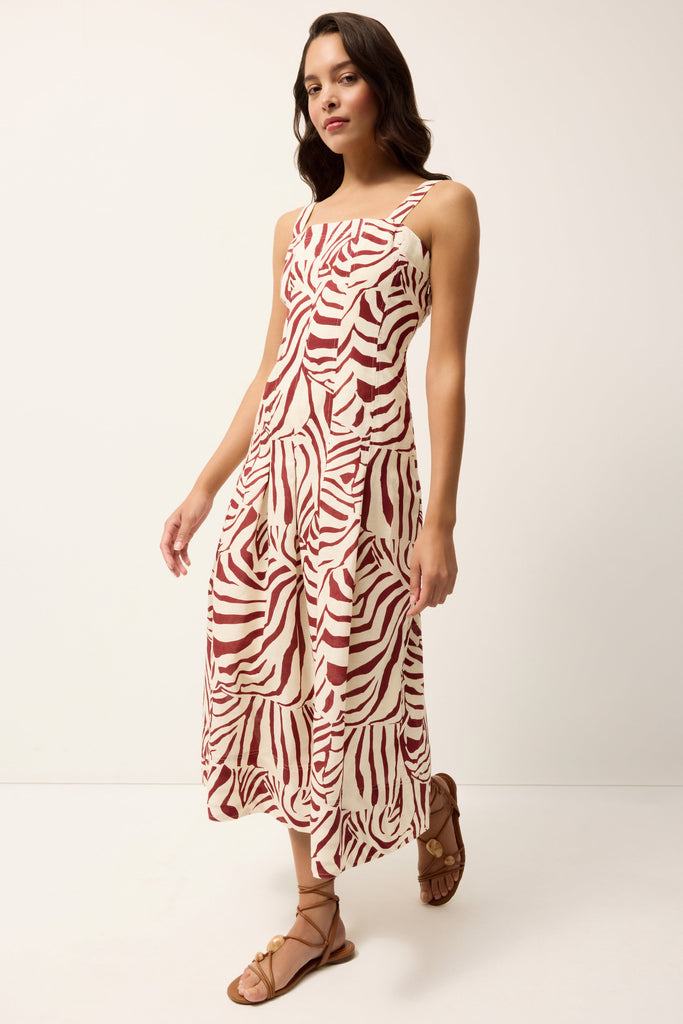 Dixon Dress in Lionfish