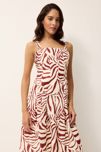 Dixon Dress in Lionfish