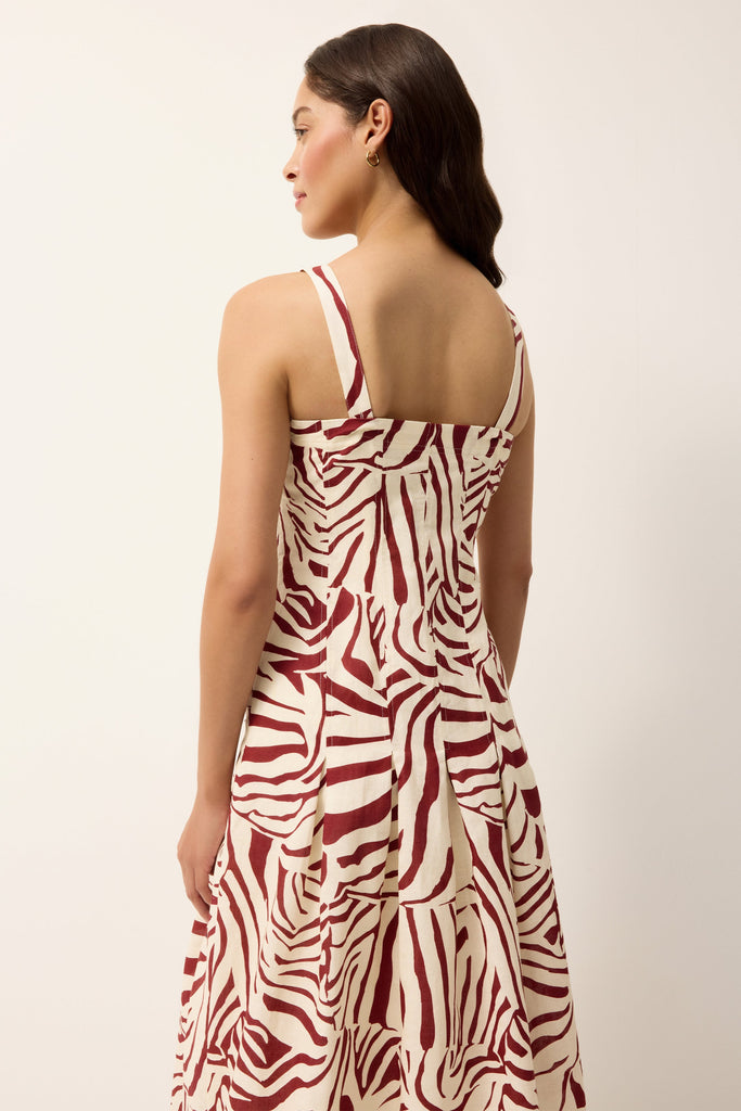 Dixon Dress in Lionfish