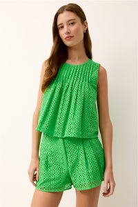 Eletta Top in Emerald