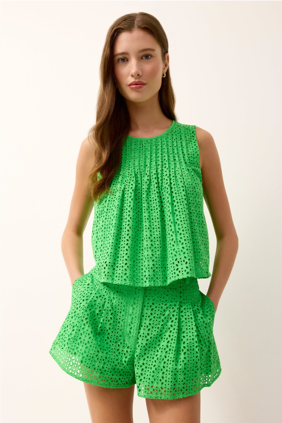 Eletta Top in Emerald