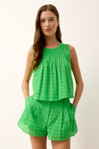 Eletta Top in Emerald