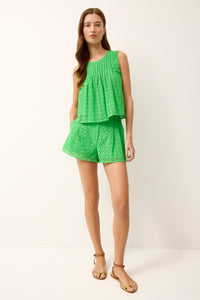 Eletta Top in Emerald