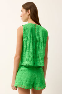 Eletta Top in Emerald