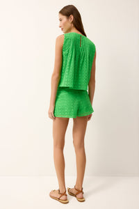 Eletta Top in Emerald