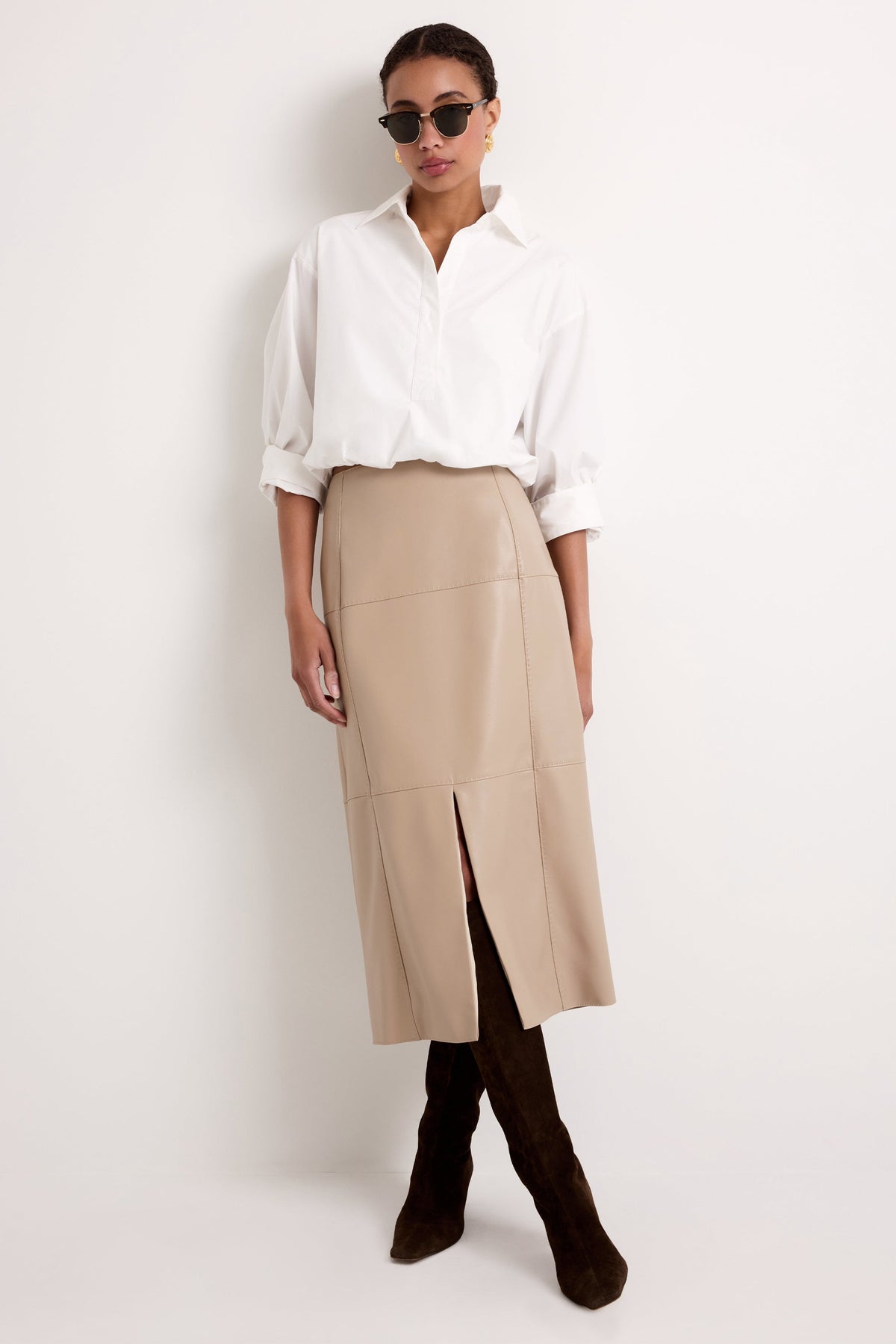 Elliott Skirt in Oat