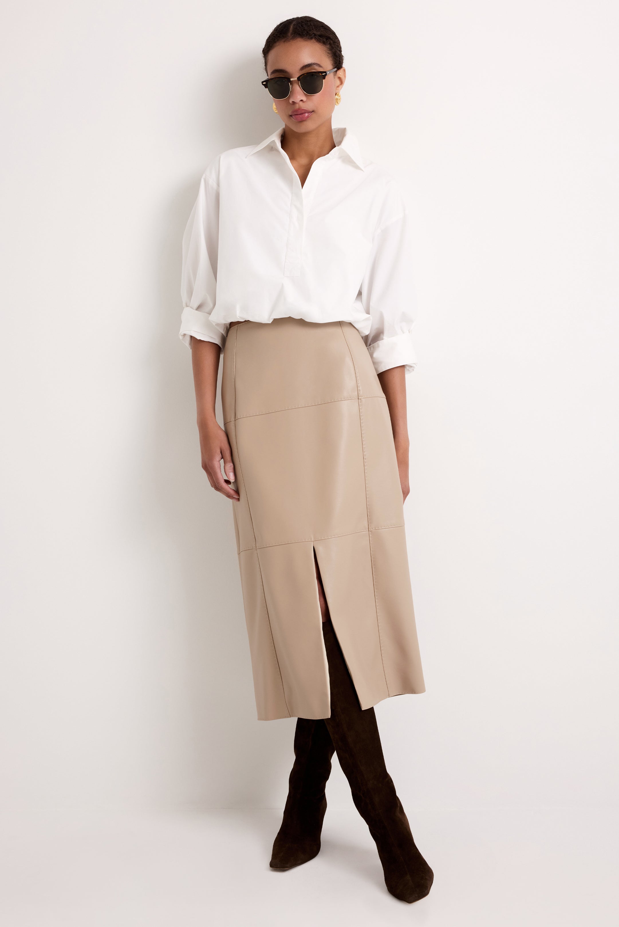 Elliott Skirt in Oat