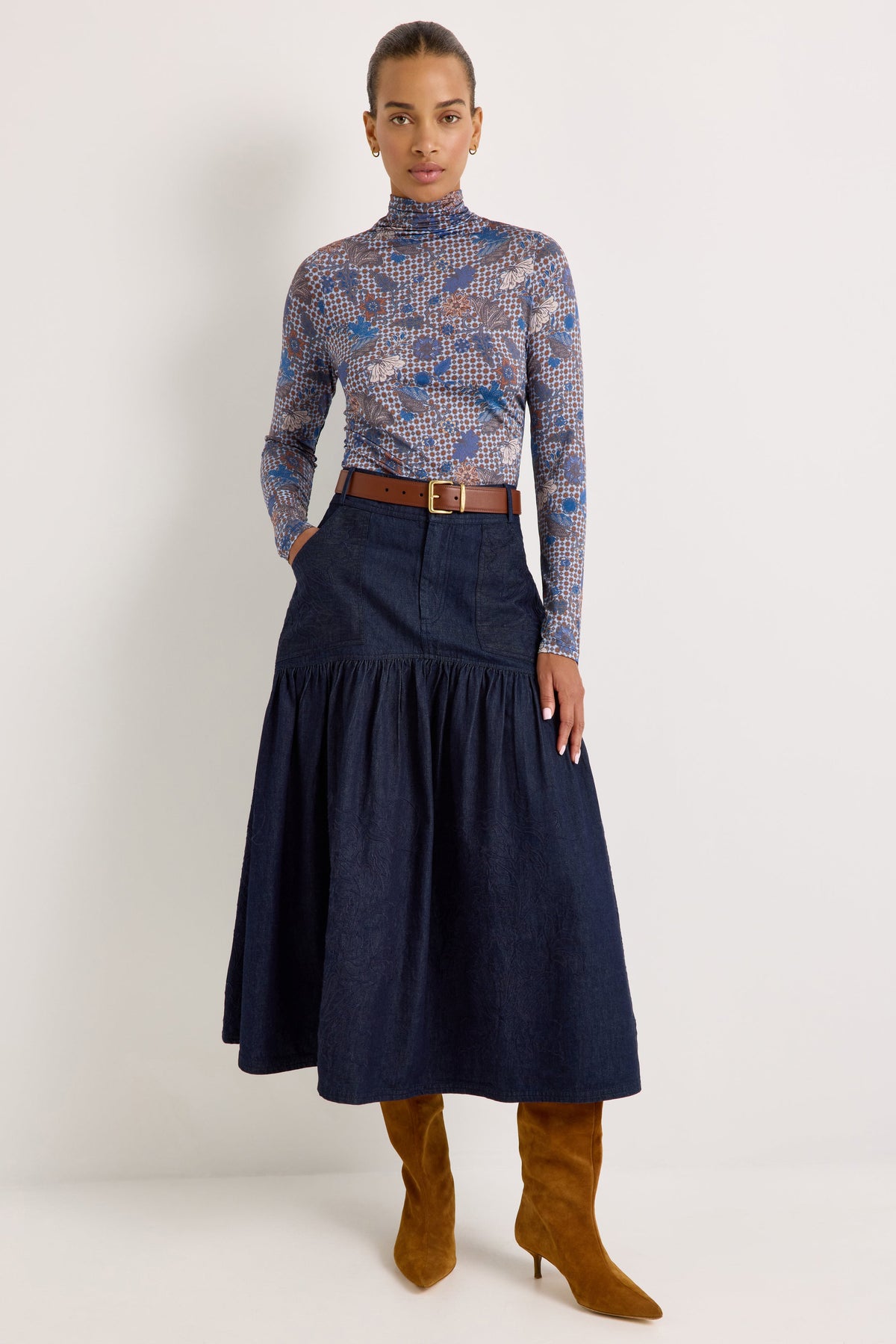 Eloise Top in Aegean