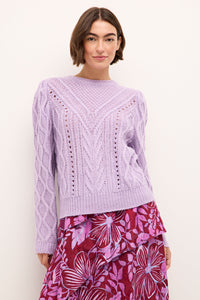 Felicia Sweater in Lavender