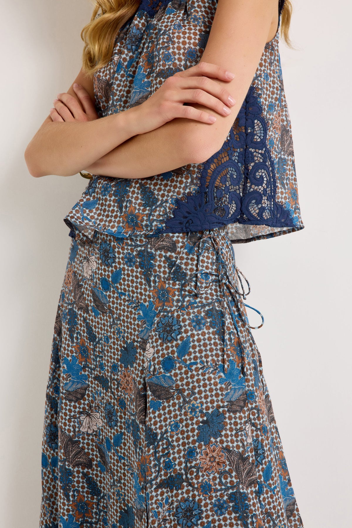 Gracen Skirt in Aegean