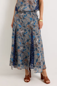 Gracen Skirt in Aegean