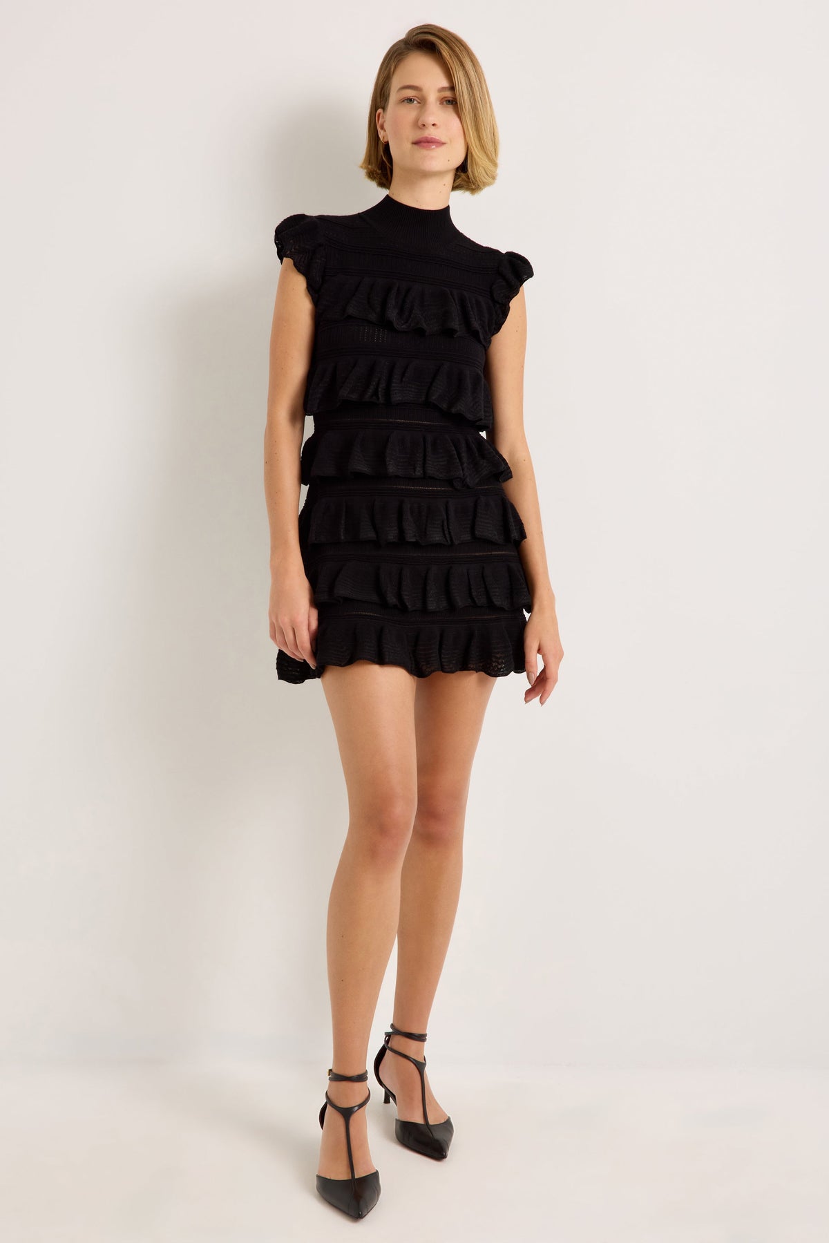 Hailey Dress in Caviar