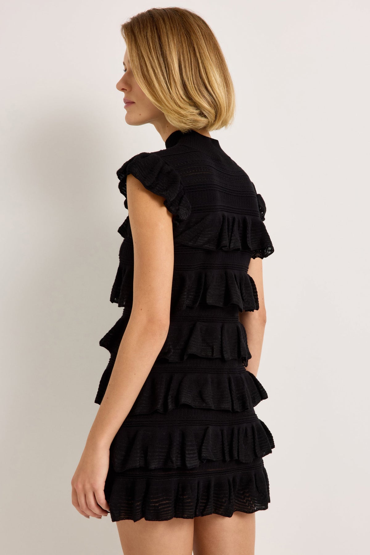 Hailey Dress in Caviar