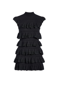 Hailey Dress in Caviar