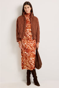 Haisley Jacket in Tortoise