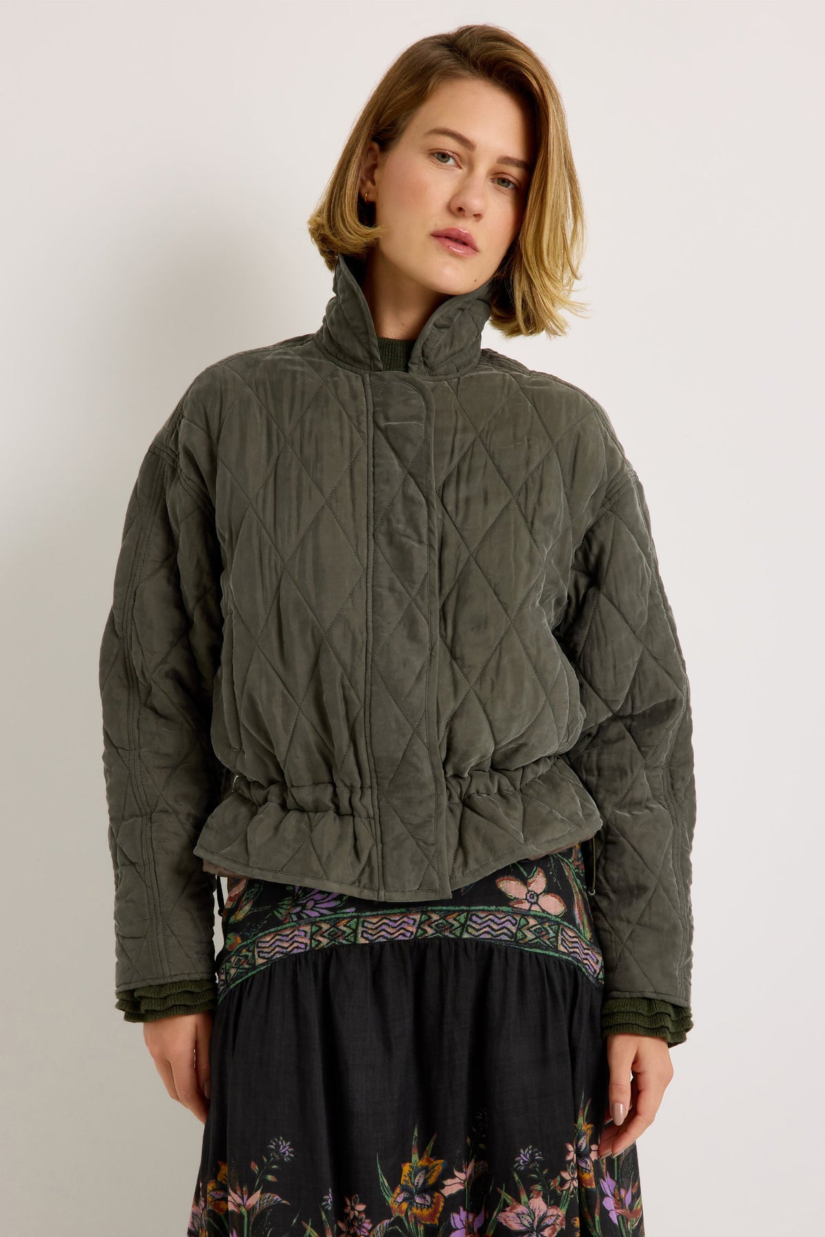 Haisley Jacket in Army