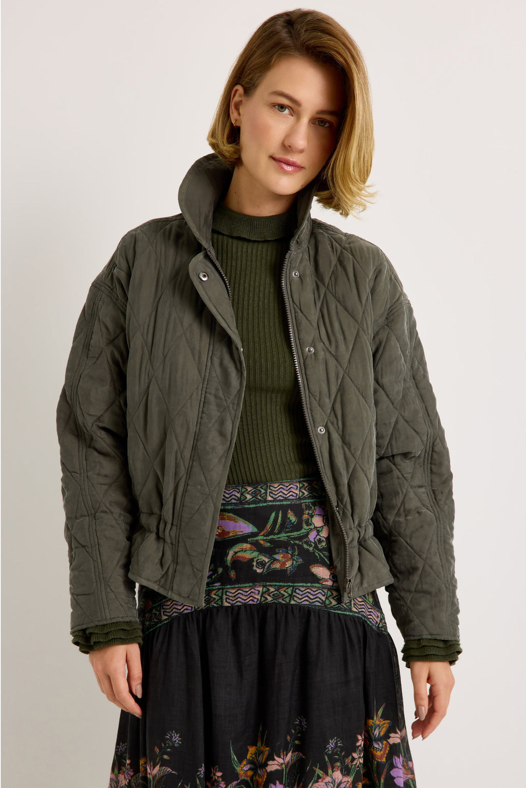 Haisley Jacket in Army