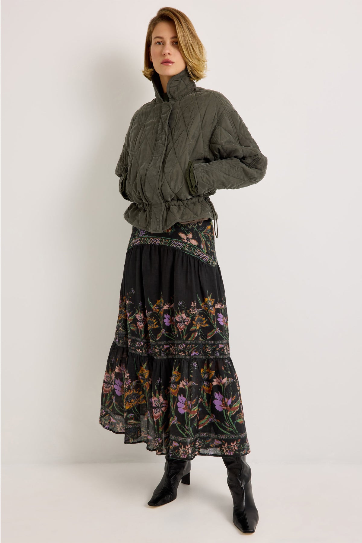 Haisley Jacket in Army