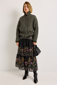 Haisley Jacket in Army