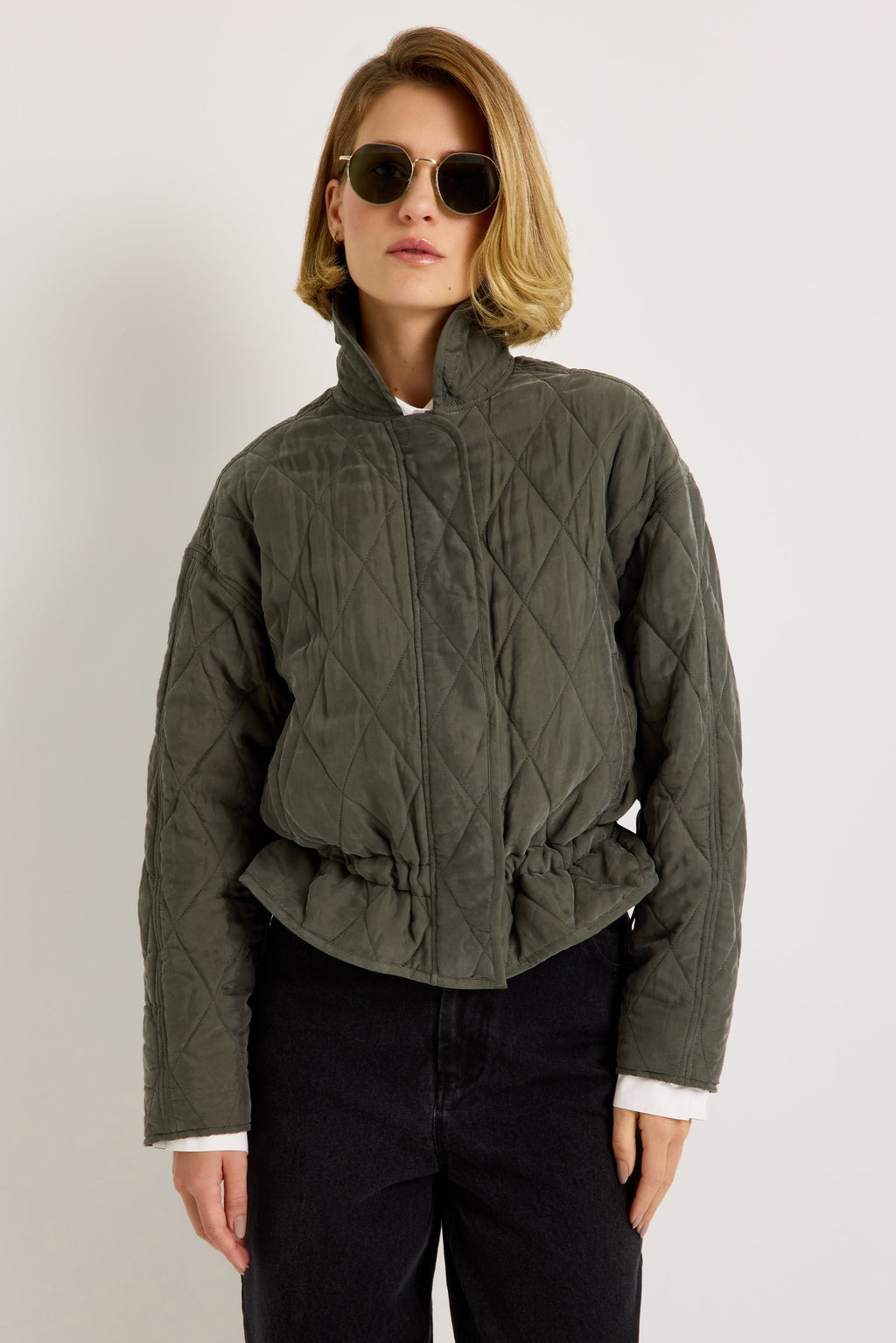 Haisley Jacket in Army