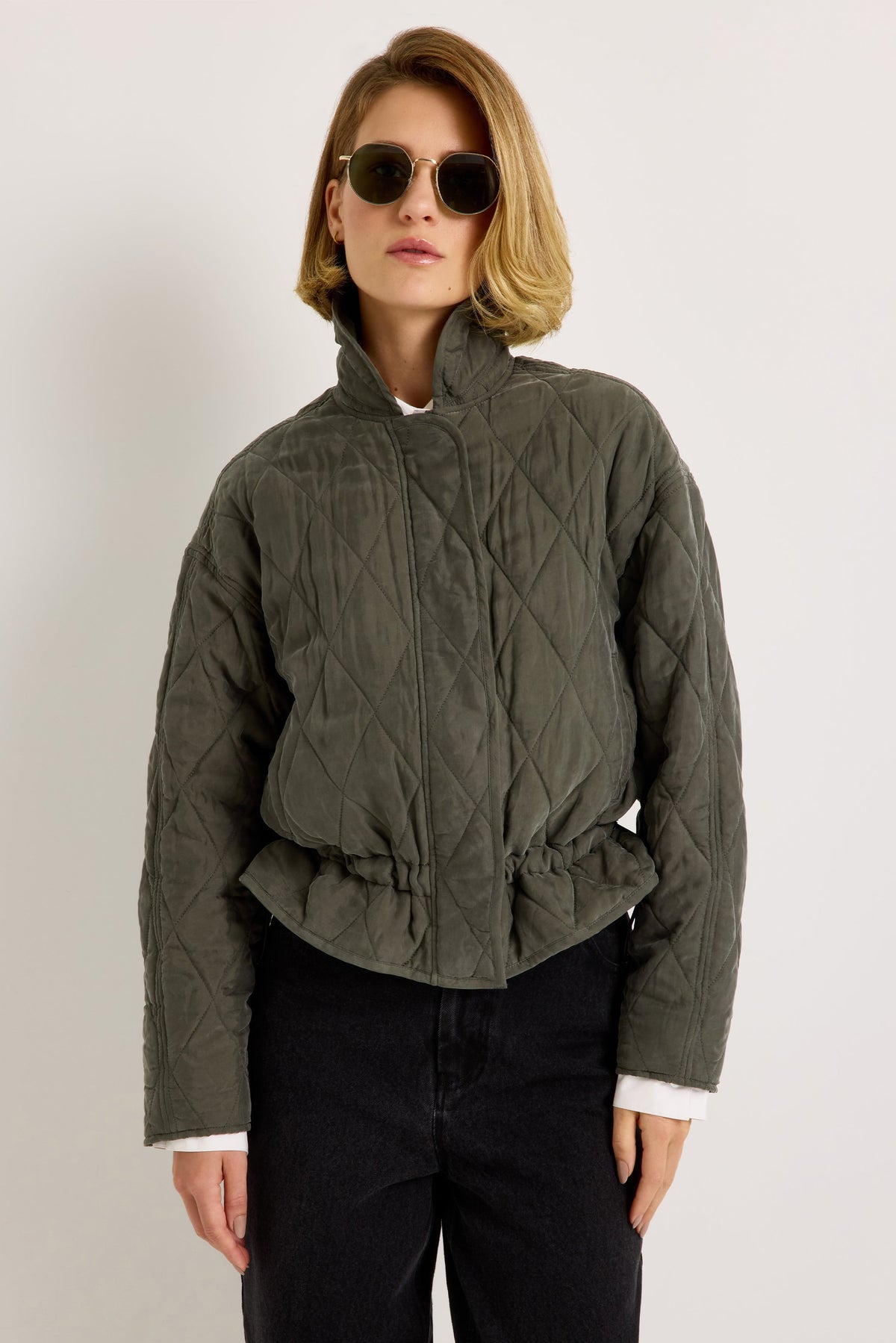 Haisley Jacket in Army