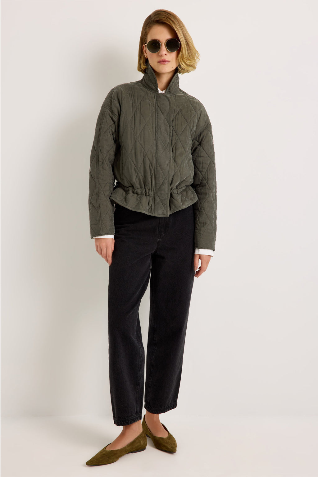 Haisley Jacket in Army