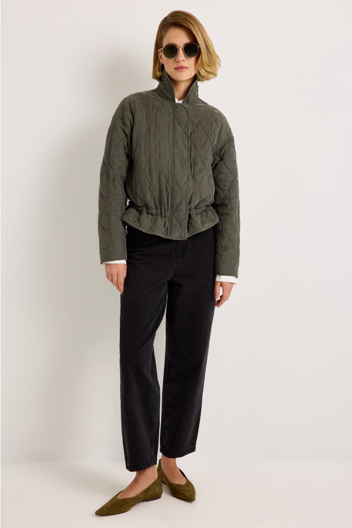 Haisley Jacket in Army