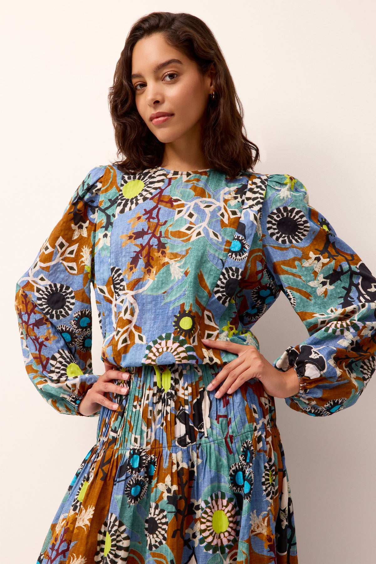 Hallie Top in Oasis
