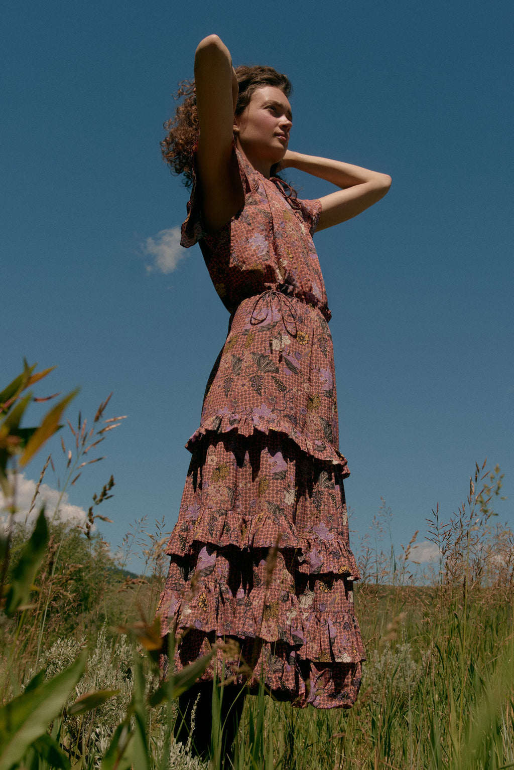 Moira Skirt in Cassia