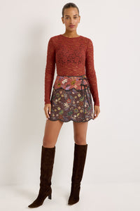 Julissa Skirt in Rouge