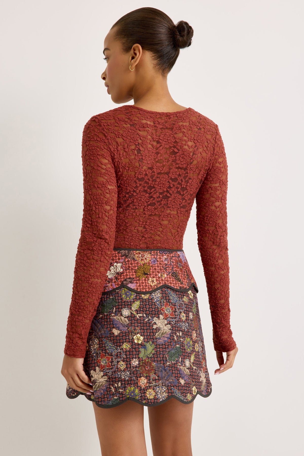 Julissa Skirt in Rouge