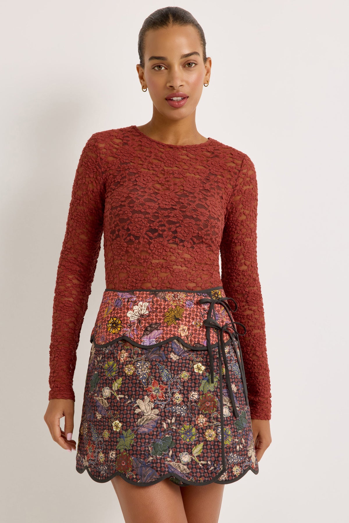 Julissa Skirt in Rouge