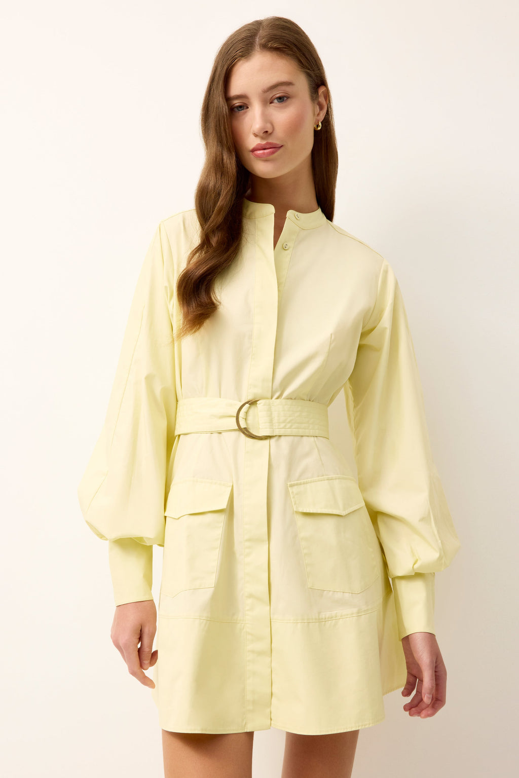 Hughes Dress in Canary