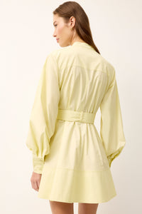 Hughes Dress in Canary