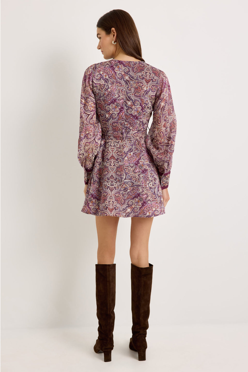 Hughes Dress in Wisteria