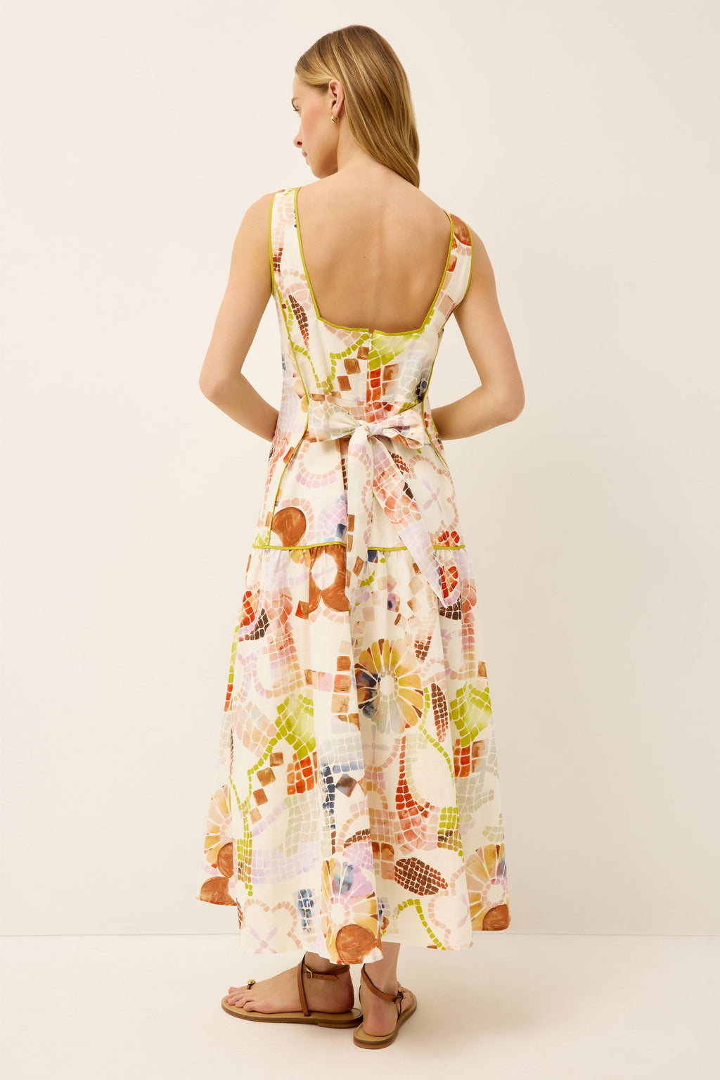 Jada Dress in Travertine