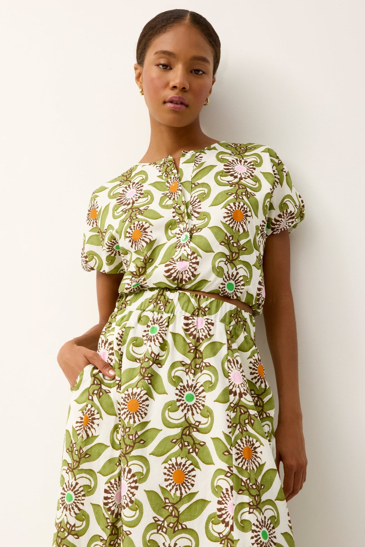 Jaylen Top in Jardin