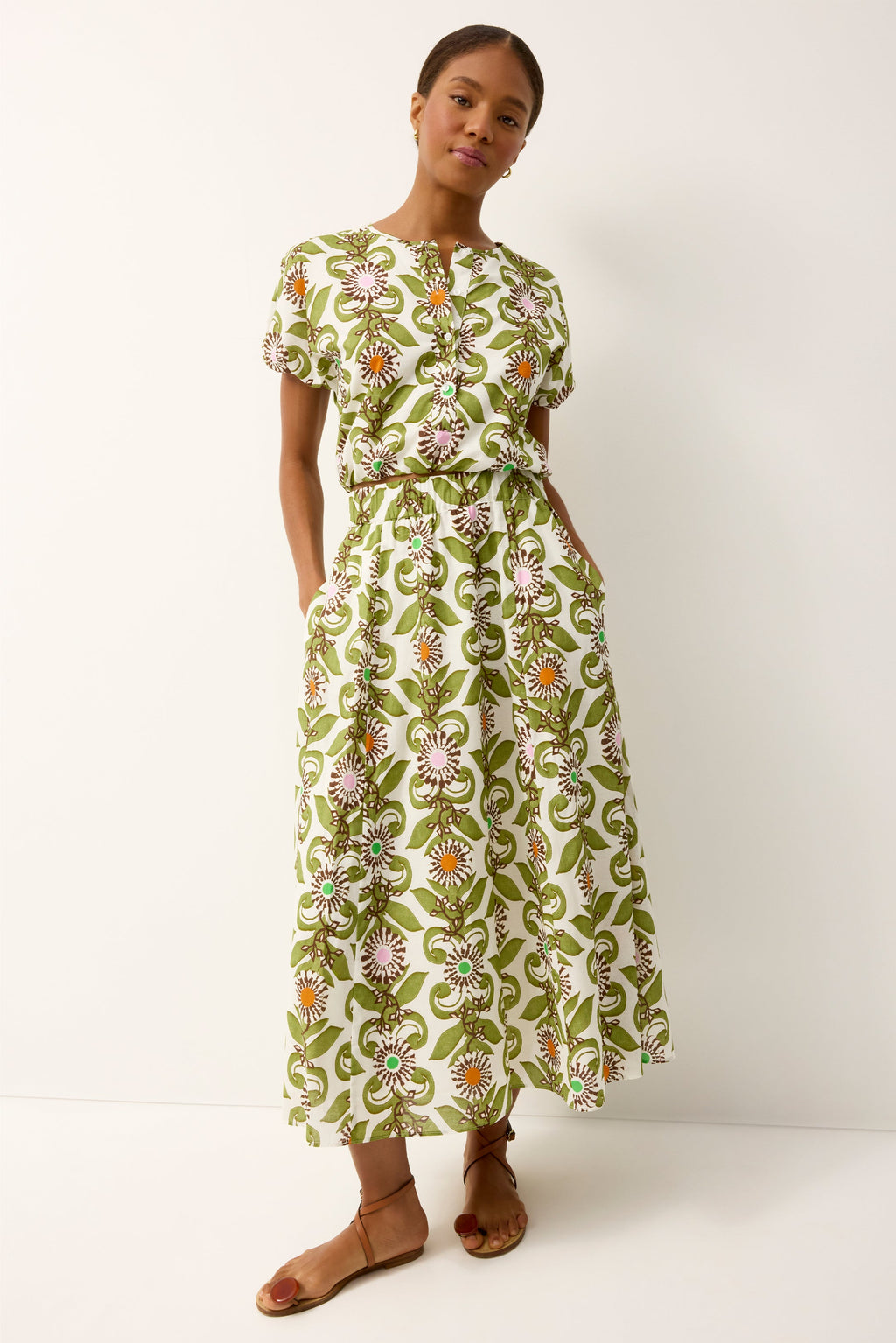 Sasha Skirt in Jardin