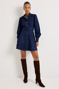 Leanna Dress in Carbon