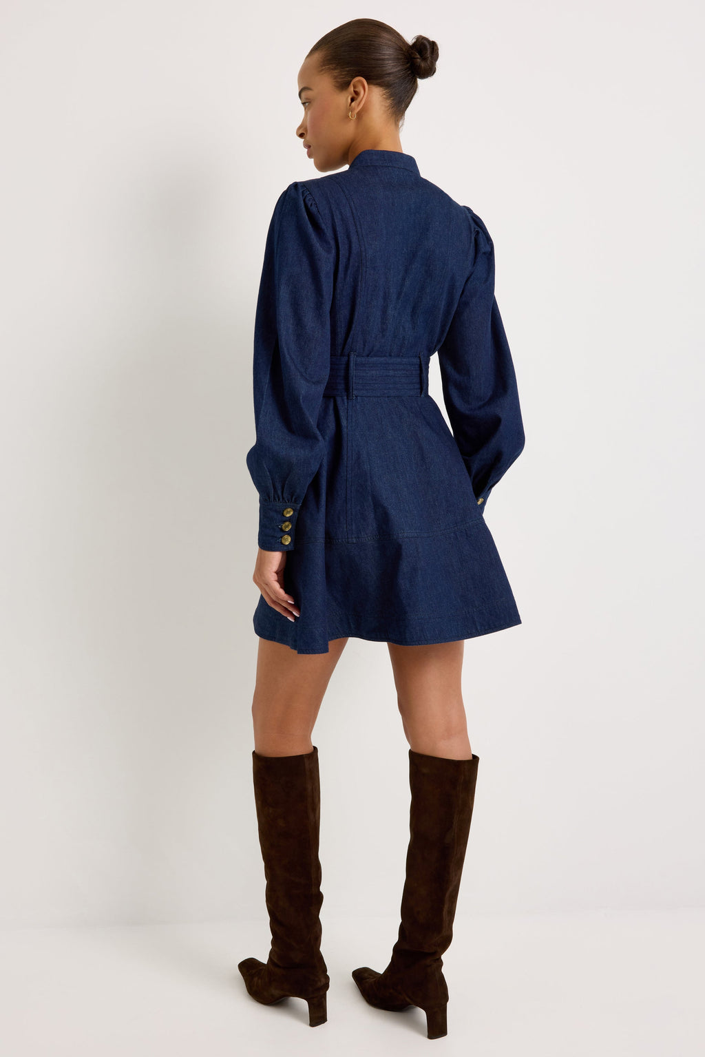 Leanna Dress in Carbon
