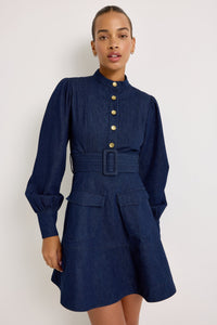 Leanna Dress in Carbon