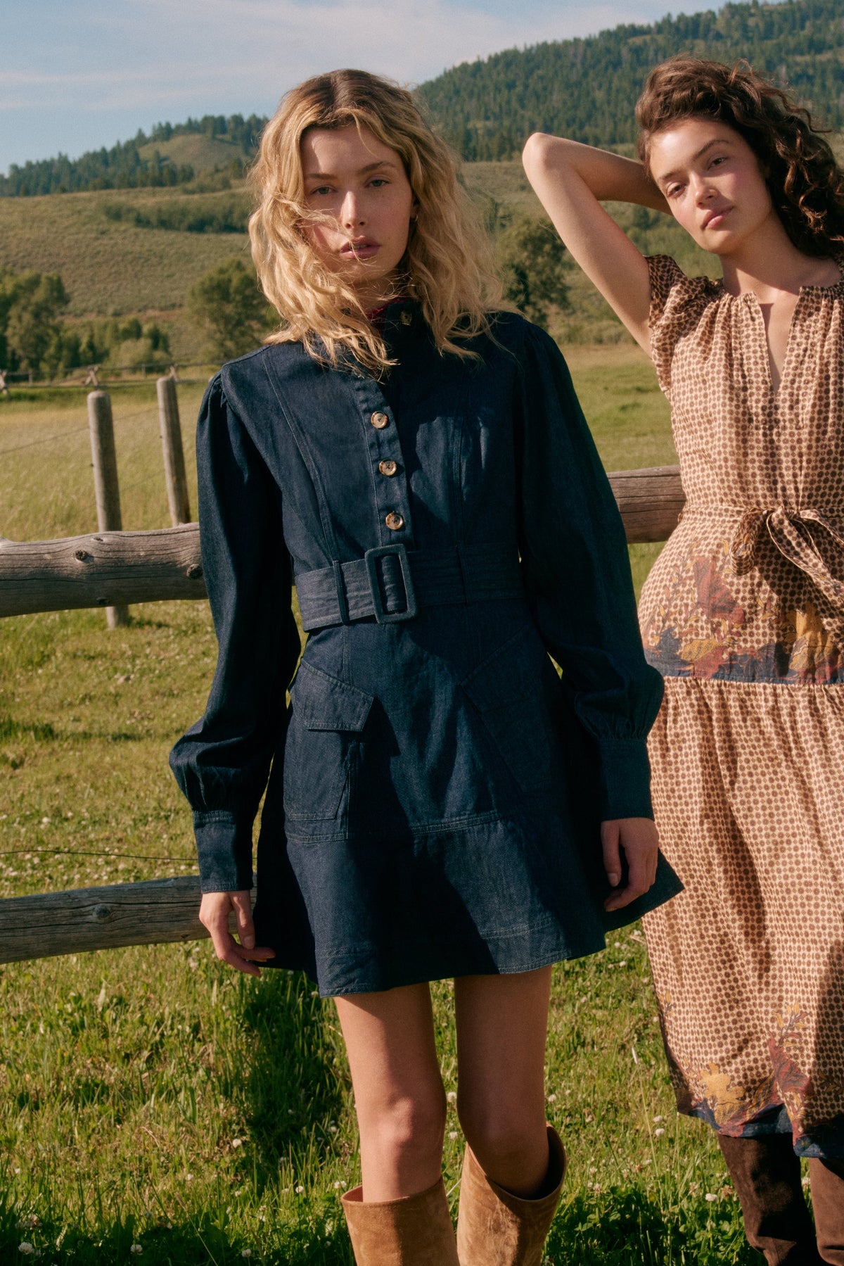 Leanna Dress in Carbon
