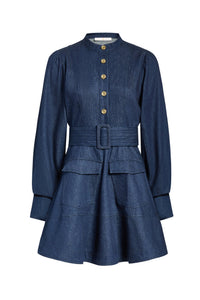 Leanna Dress in Carbon